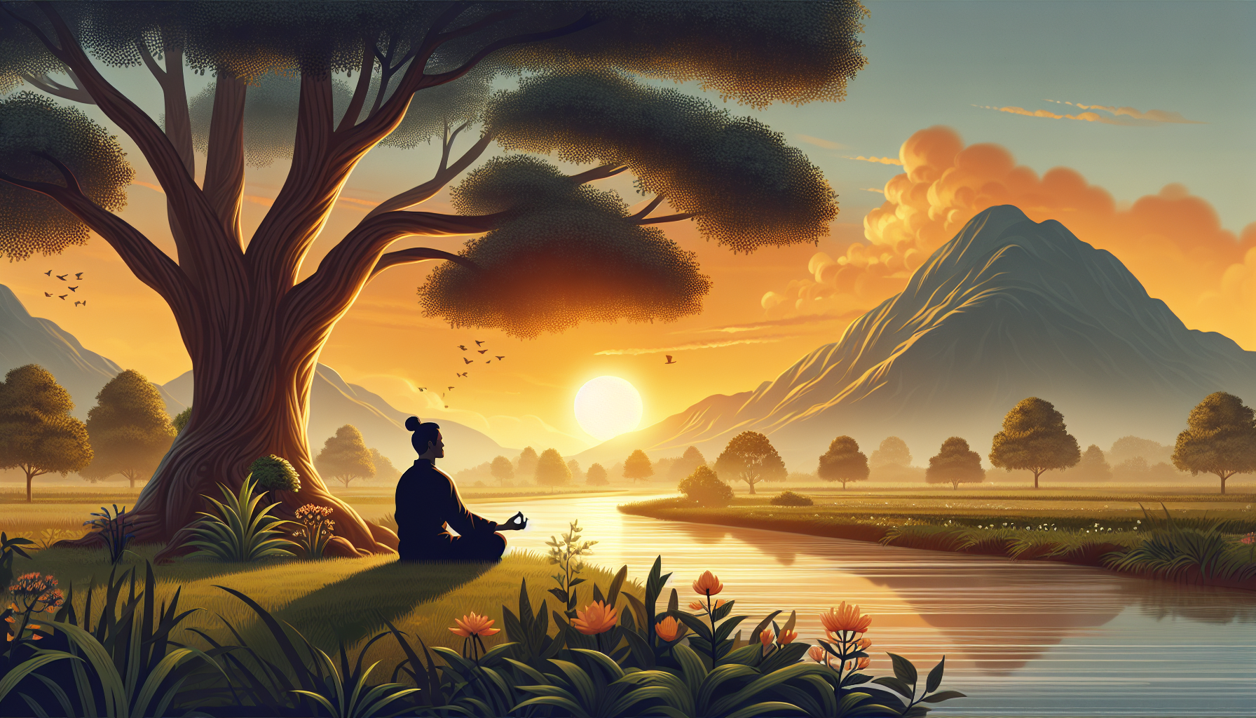 스트레스 해소에 효과적인 명상 기법-두번째