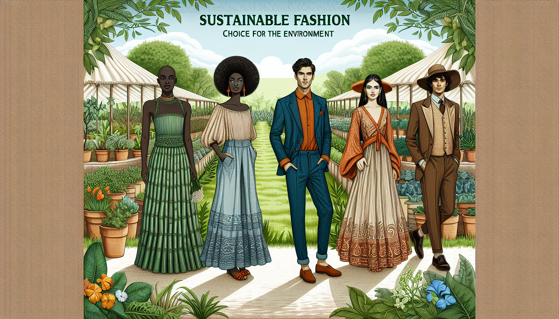 지속 가능한 패션: 환경을 위한 선택-첫번째