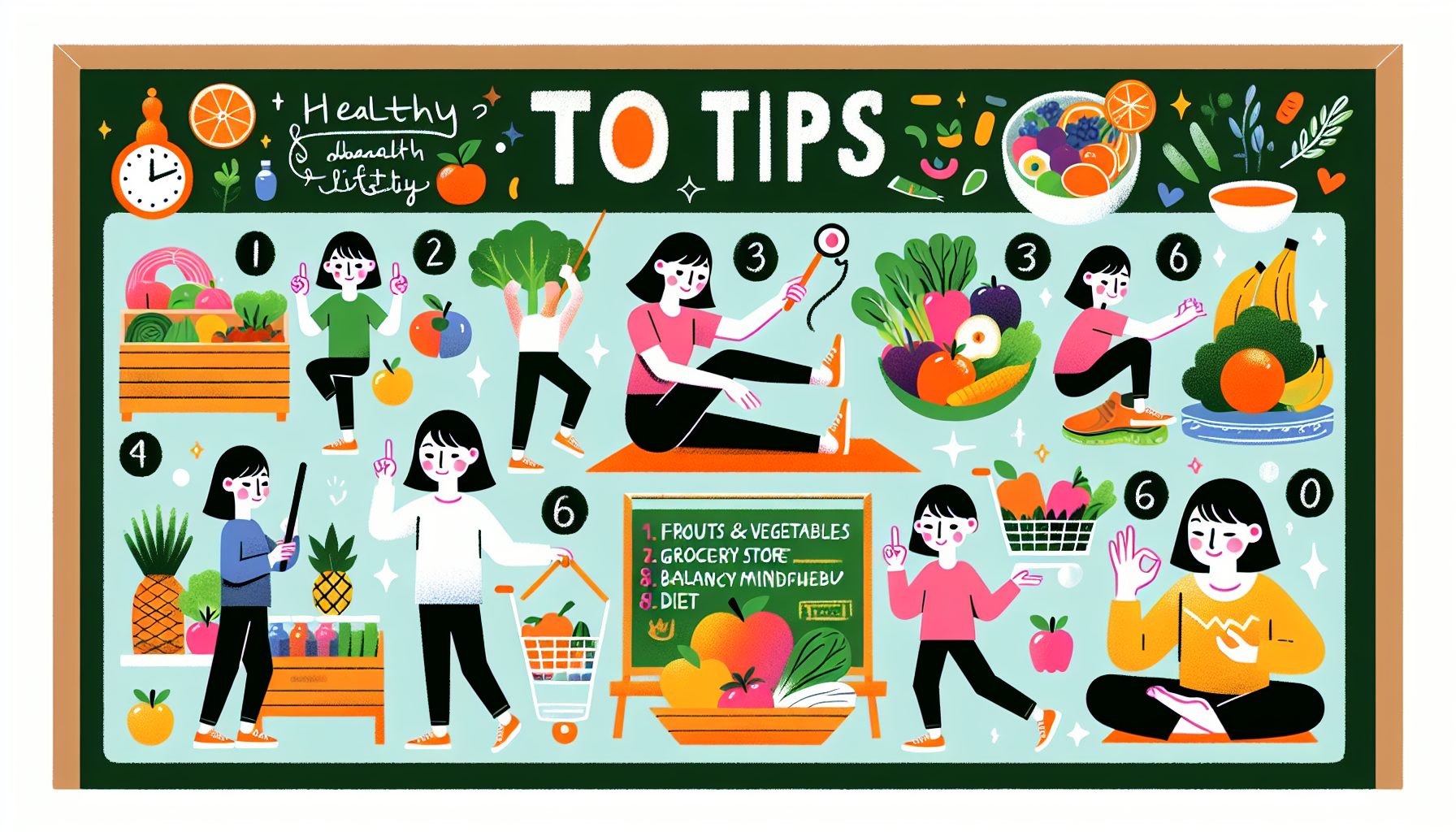 건강한 라이프스타일을 위한 10가지 팁-두번째